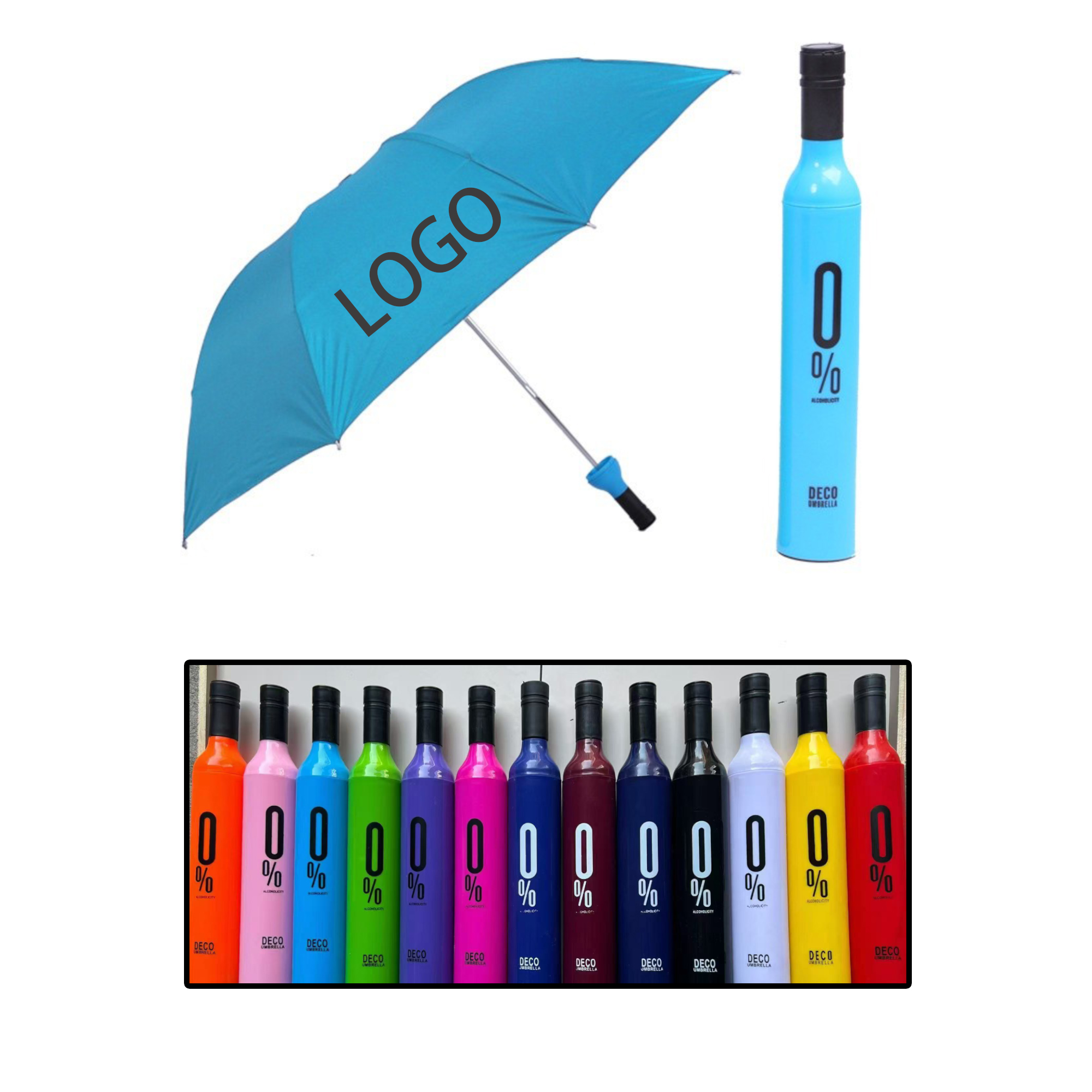 Wine Bottle Umbrella MOQ 1pcs 4