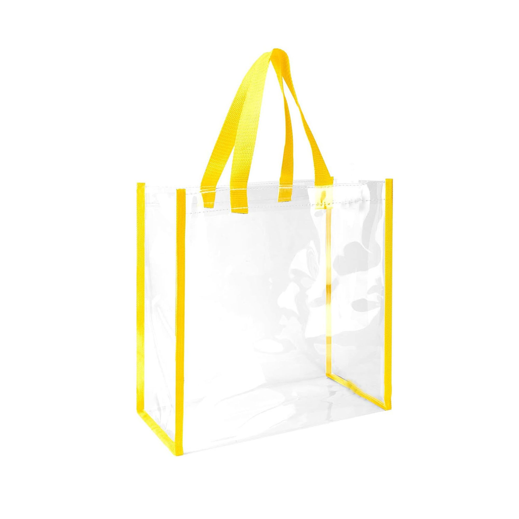 Clear PVC Shoulder Tote, custom tote bag with logo imprint 2