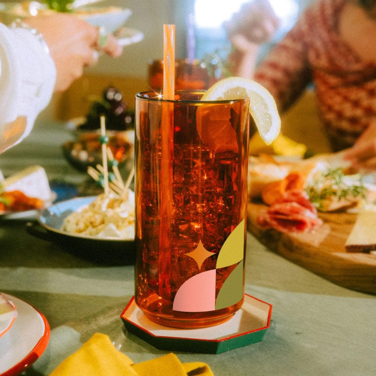 CREATED CO. 16OZ COVE PINT GLASS