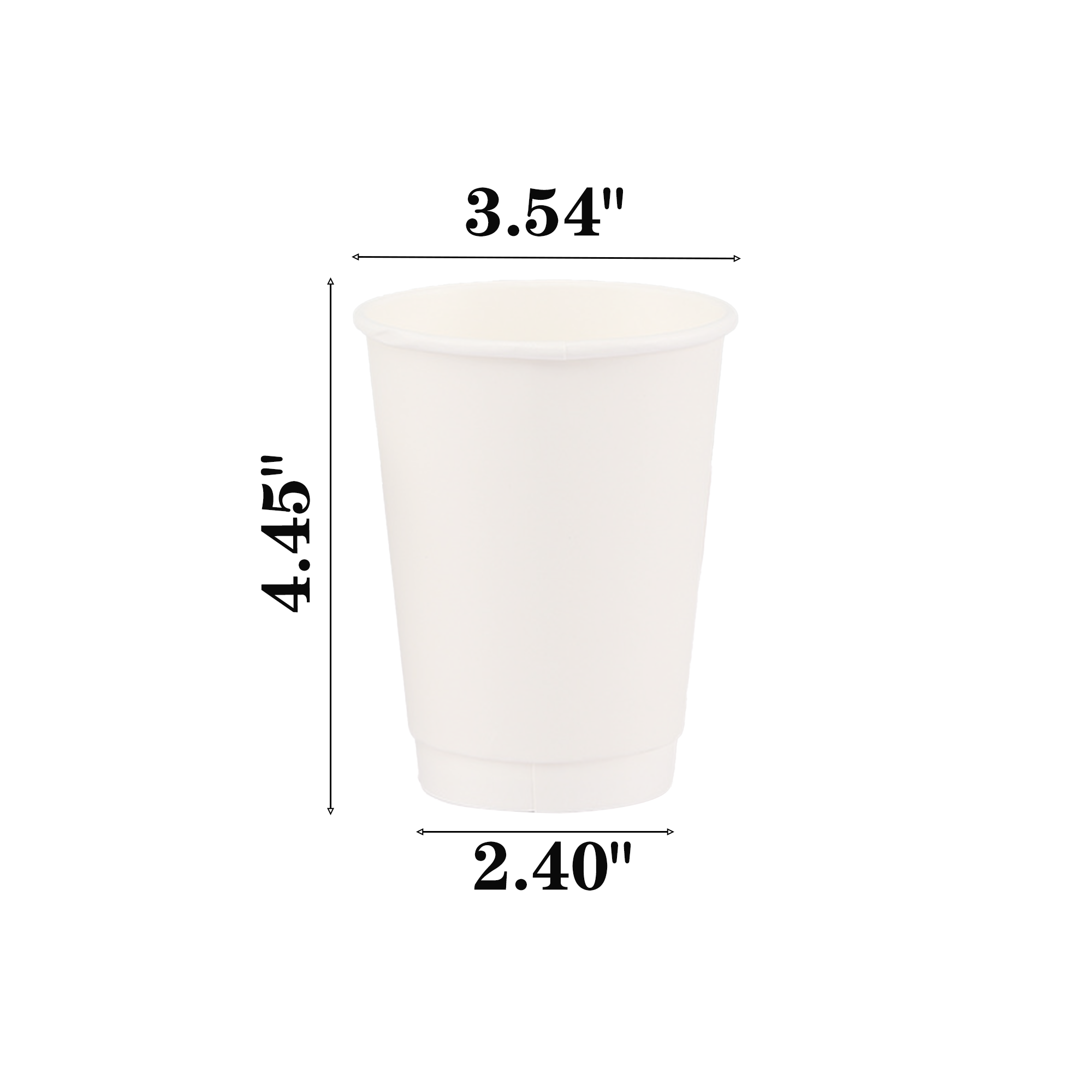 12oz. Double Coffee Paper Cups 2
