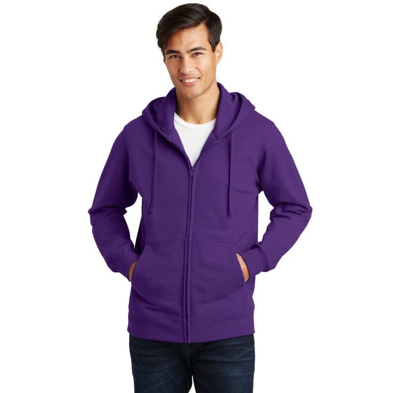 Port & Company Fan Favorite Fleece Full-Zip Hooded Sweatshirt., custom hoodie or sweatshirt with logo imprint 56