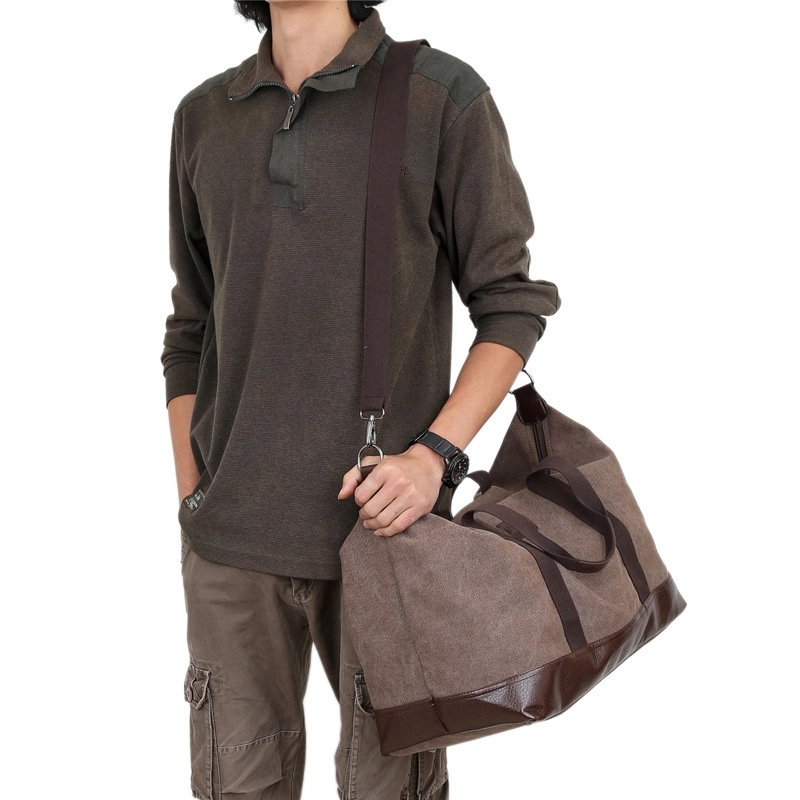 Canvas Travel Sports Tote Handbag & Weekender Shoulder Bag 4