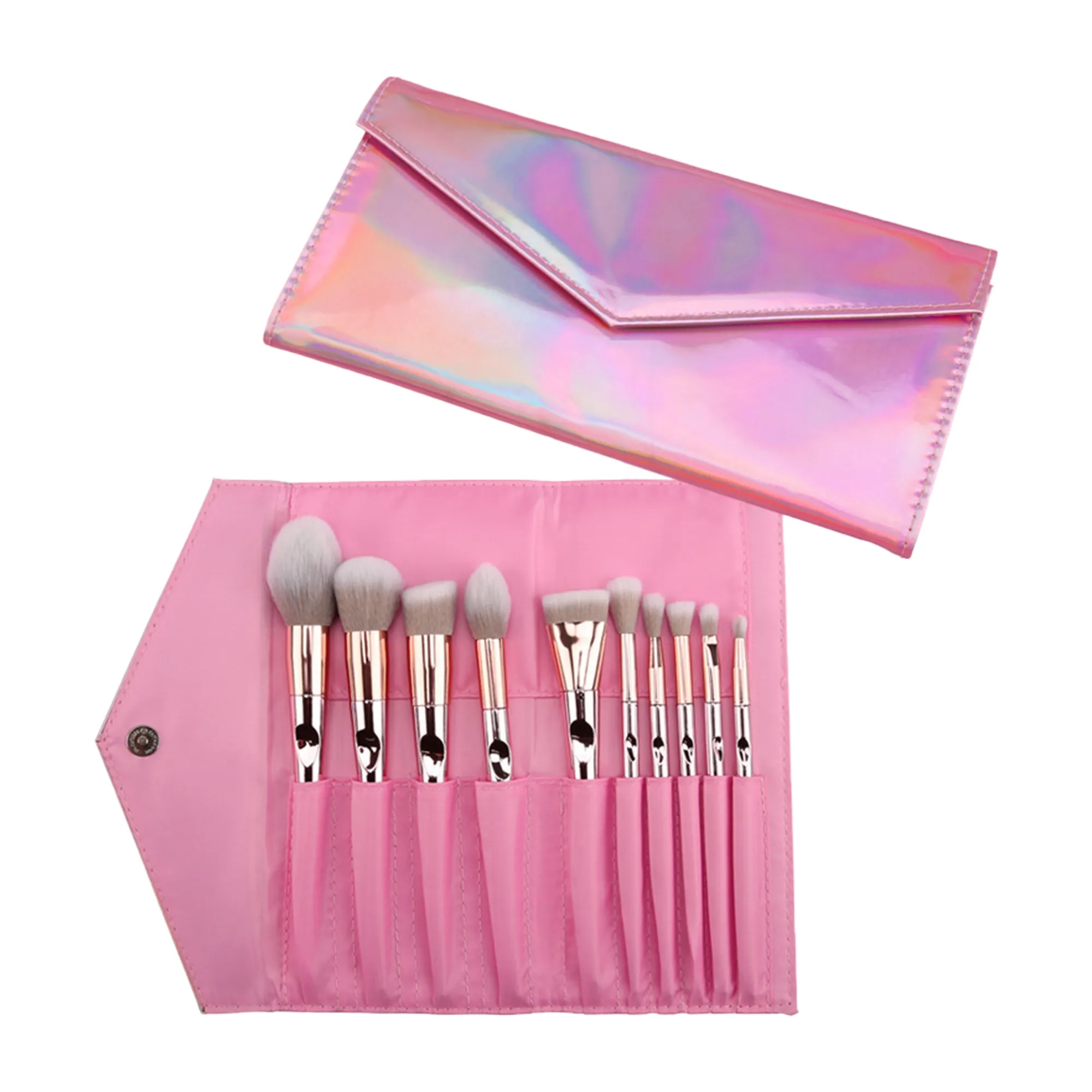 10pcs Makeup Brush Kit Cosmetic Set 2