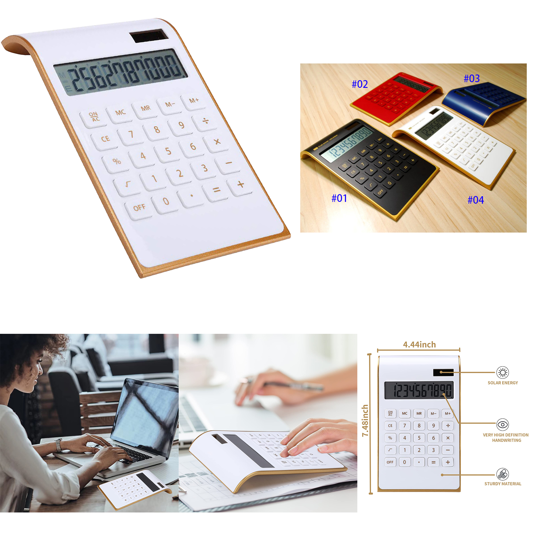 Dual Powered Desktop Financial Calculator 2