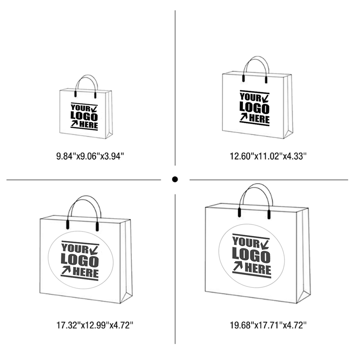Custom Folding Various Sizes Reusable Durable Tote Bag 3