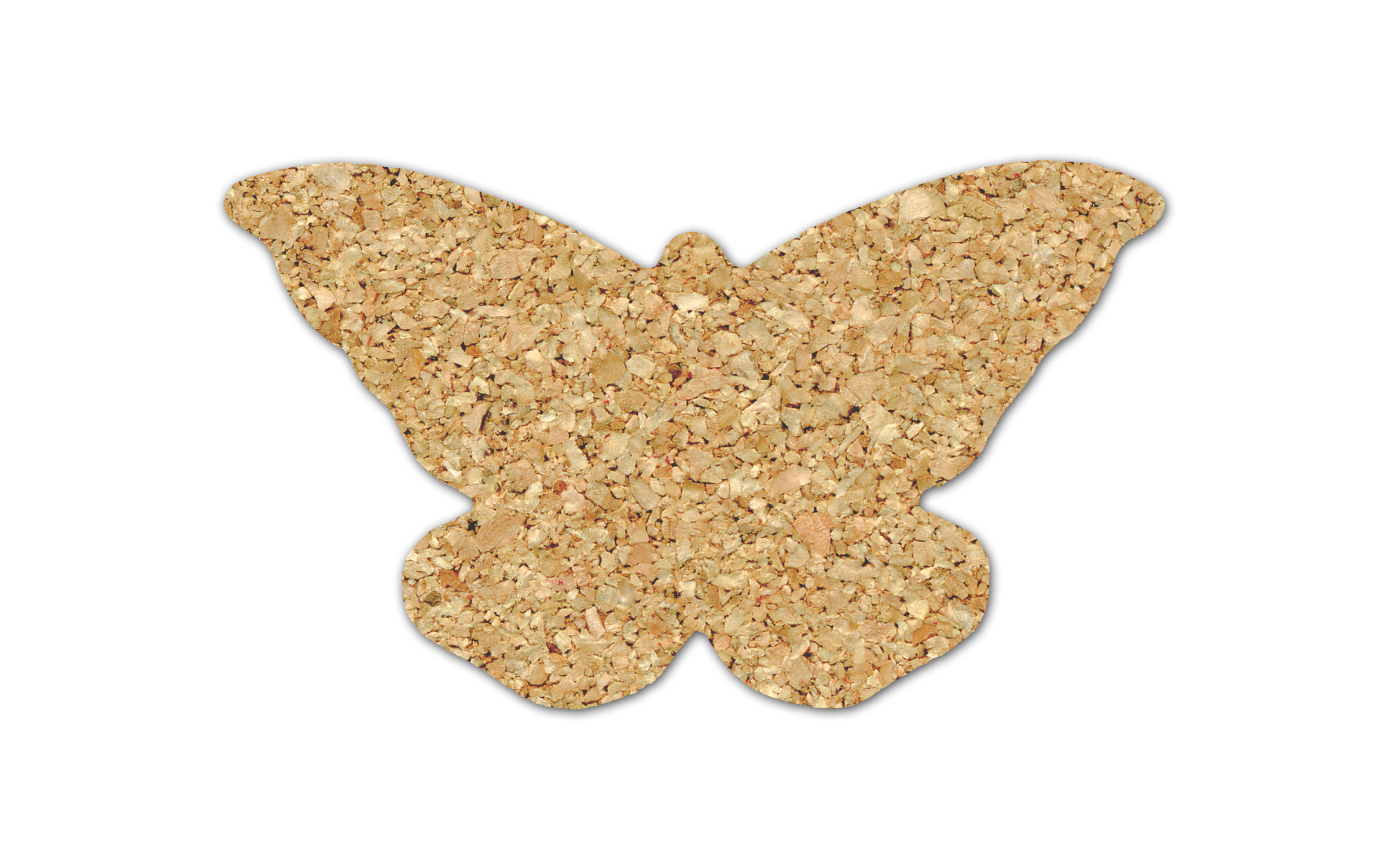 Butterfly Cork Coaster 4BT 4