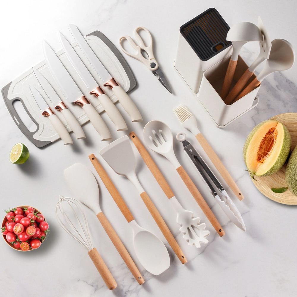 19 Pieces Kitchen Utensils Set 4