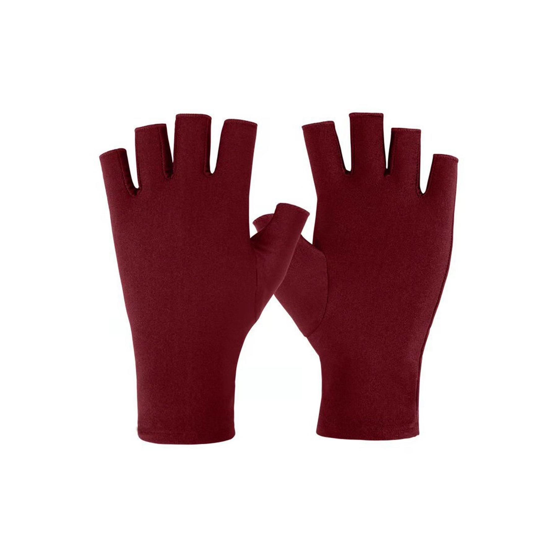 Women's Thin Elastic Sun Protection Gloves 9