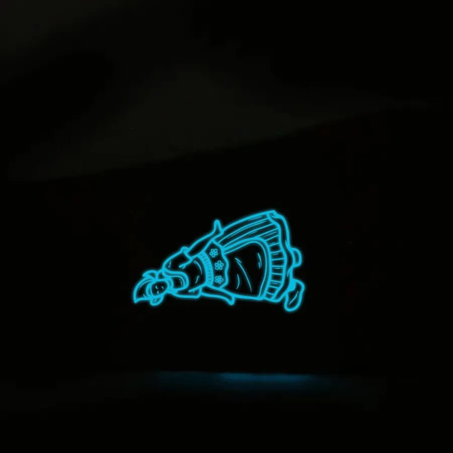 Custom Glow Green Tattoos 12