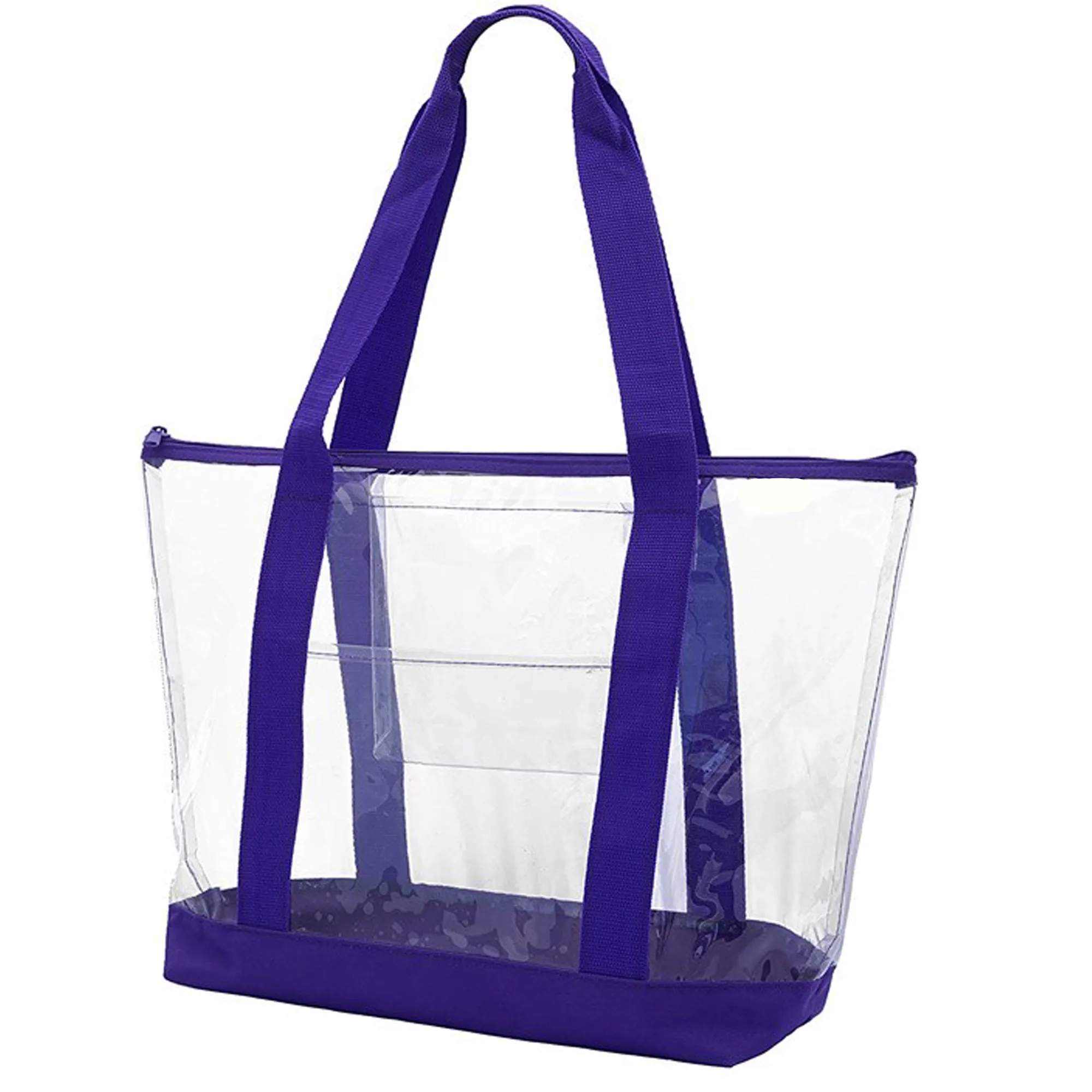 Transparent PVC Beach Tote Bag 7