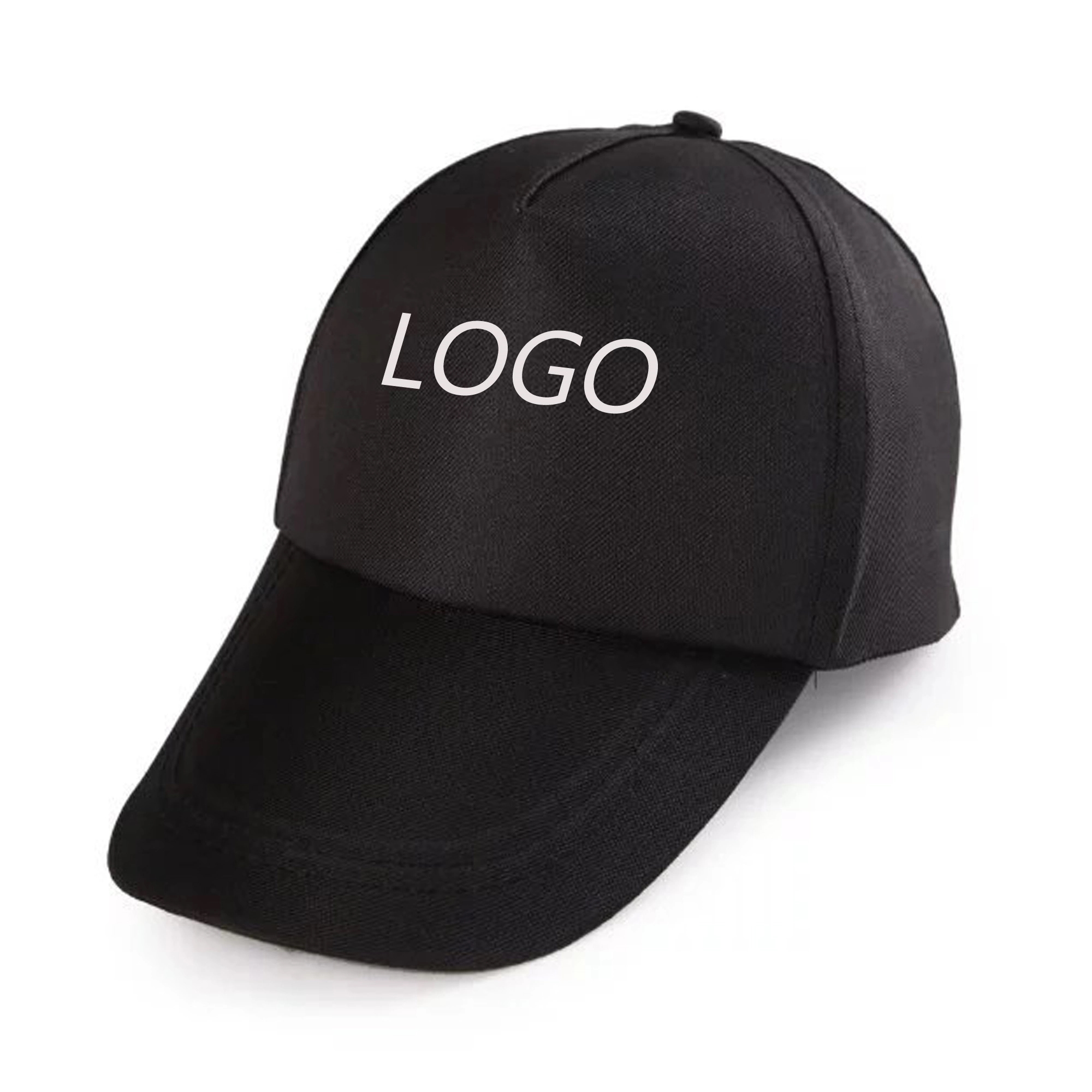 5 Panel Polyester Baseball Caps w/Plastic Snapback 2