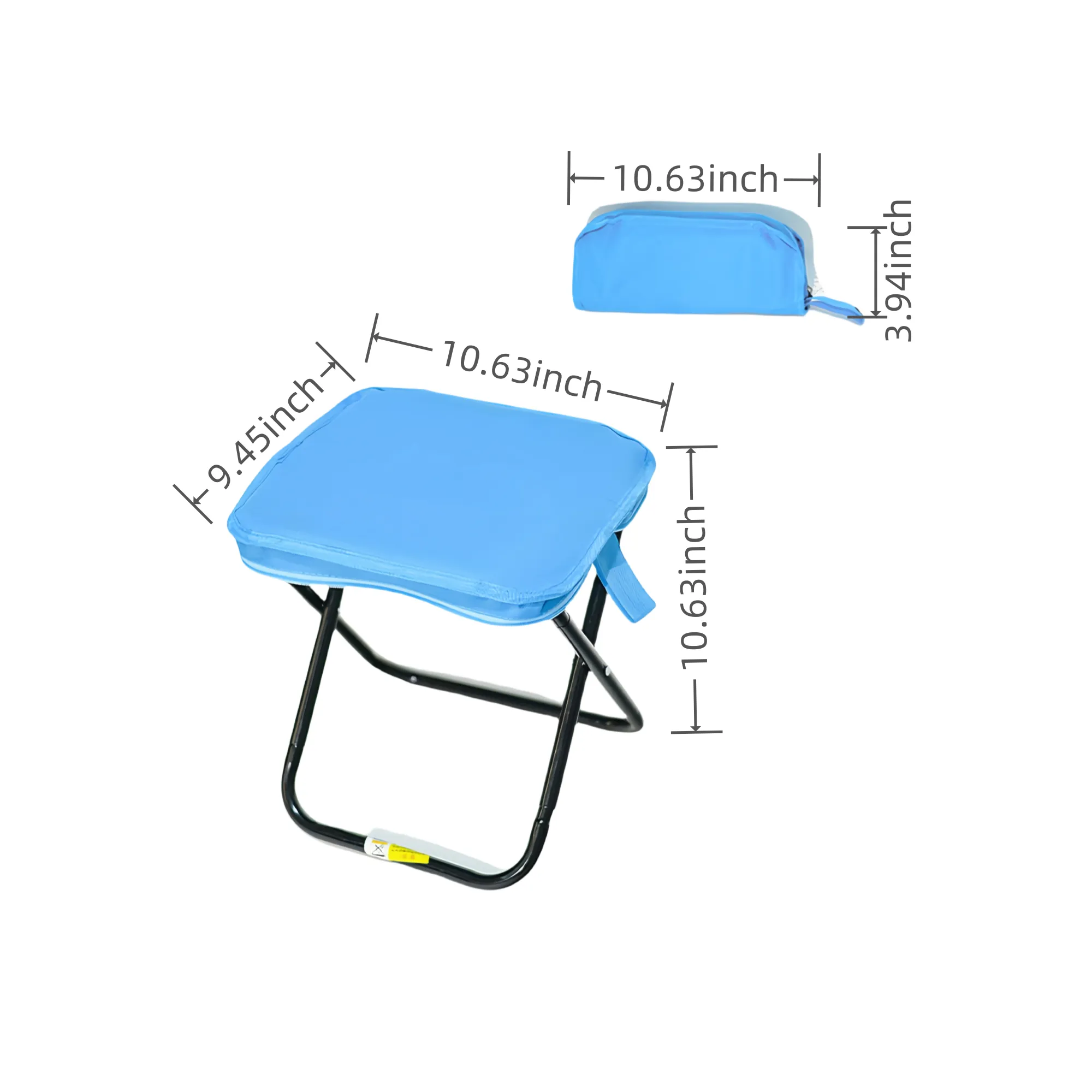 Outdoor Foldable Portable Pocket Stool 10