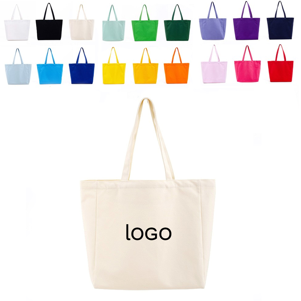 10 oz Polyester-Cotton Grocery Shopping Tote Bag 4