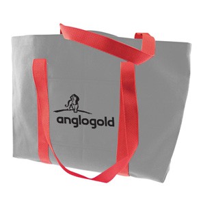 Colored Canvas Tote w/Gusset & Small Pocket (14"x11"x3"), custom tote bag with logo imprint 2