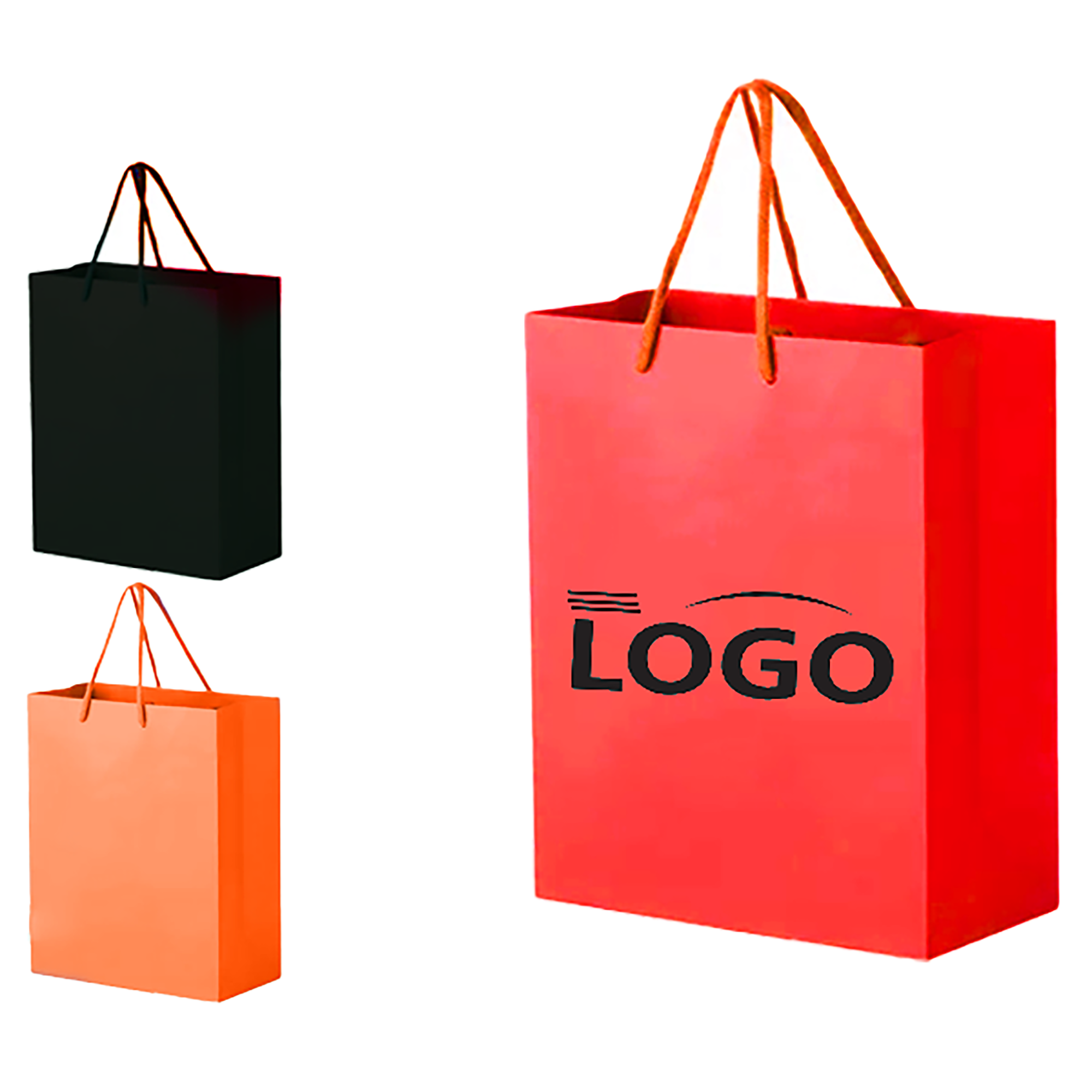 Premium White Cardboard Gift Tote 3