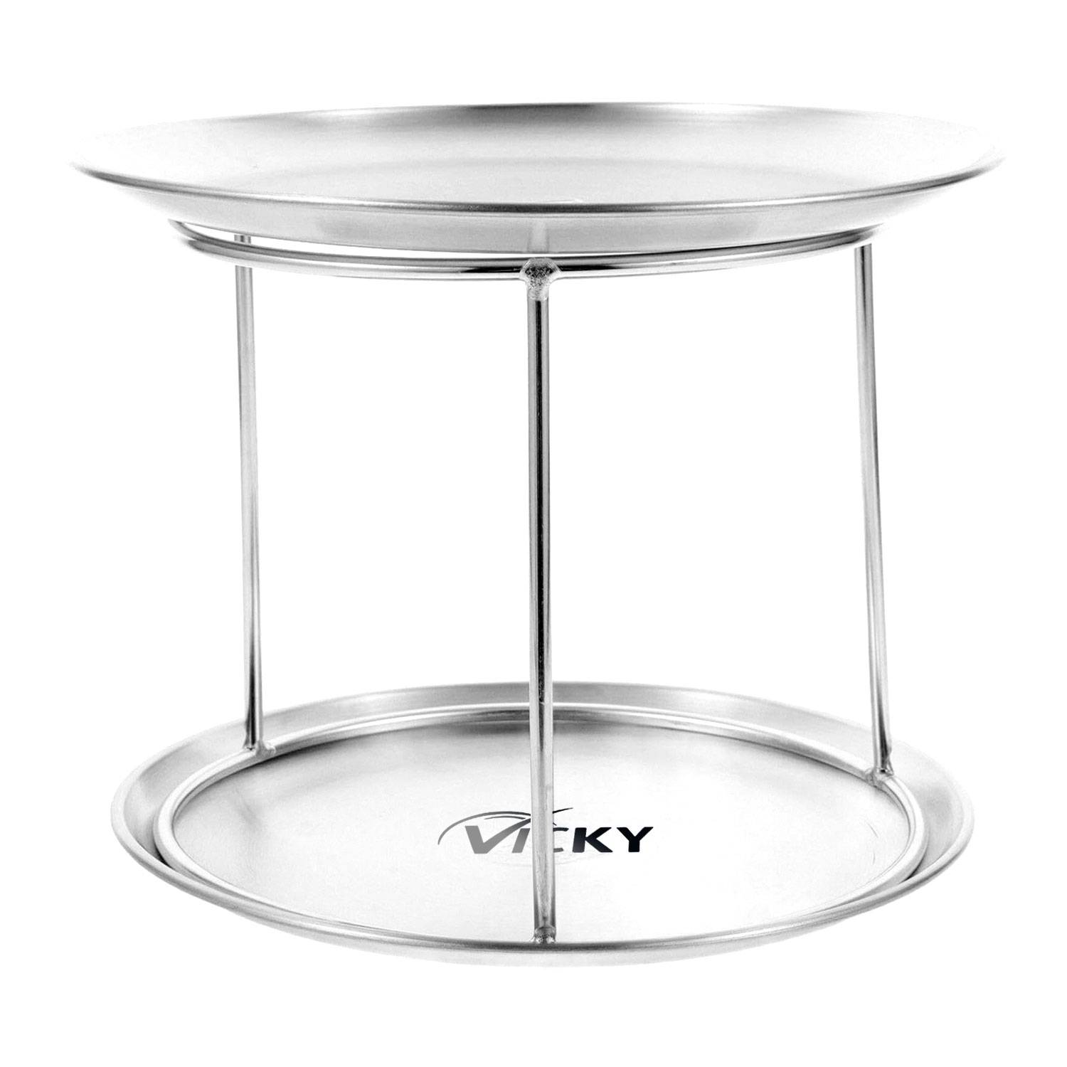 Stand Stainless Steel Tiered Tray 2