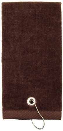Tri Fold Sport Towel w/Center Grommet & Hook 12