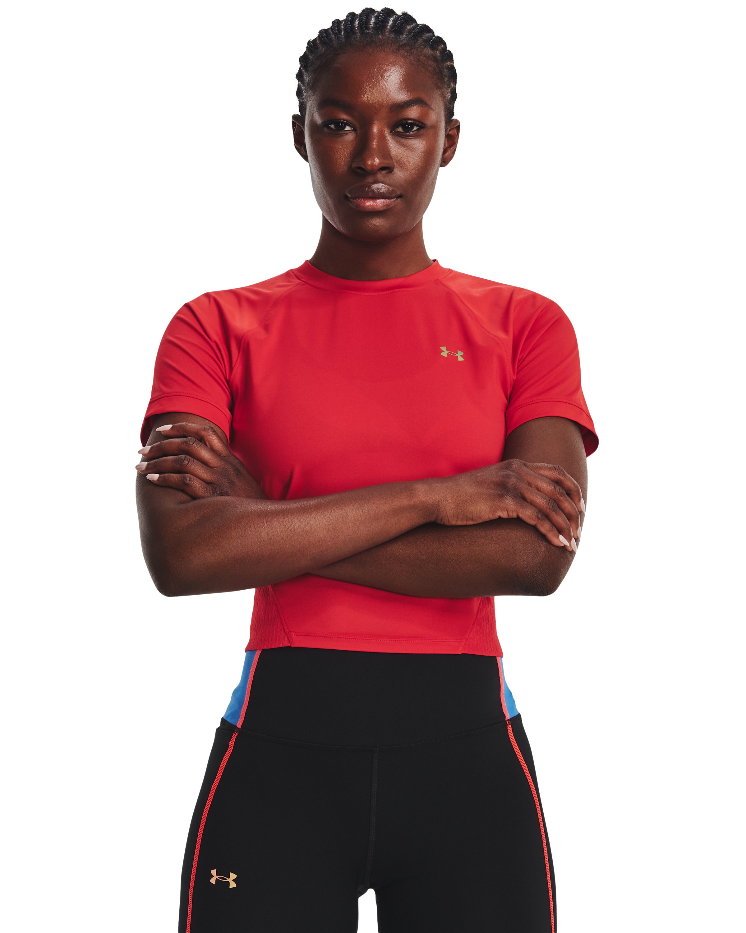 UA RUSH Perf Women's Short Sleeve Top 3
