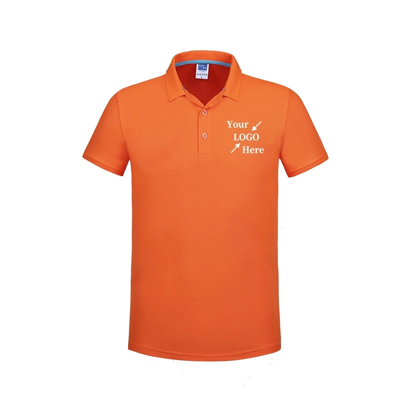 Slim Fit Short Sleeve Solid Soft Cotton Polo Shirt 4