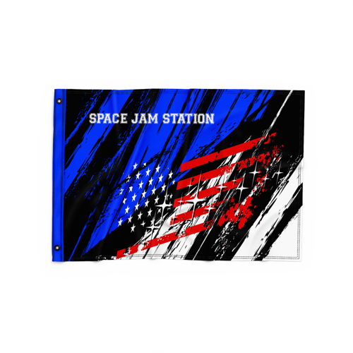 Double-Sided Dye Sublimation 2-Layer 8ft x 5ft Flag 7