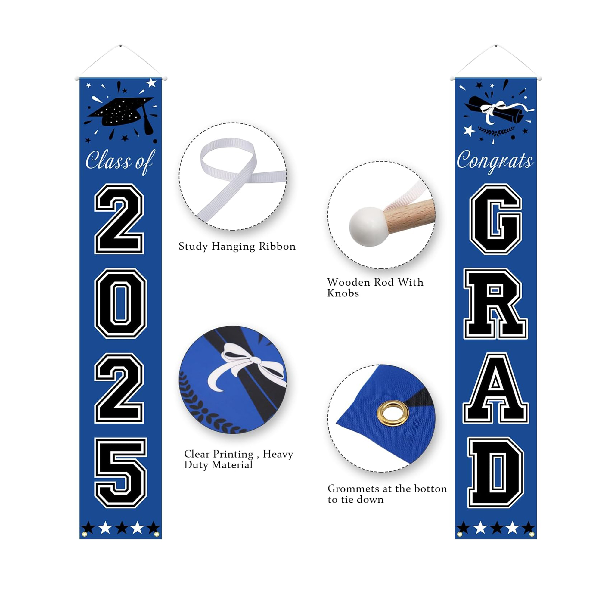 Graduation Decorations Porch Banner 4