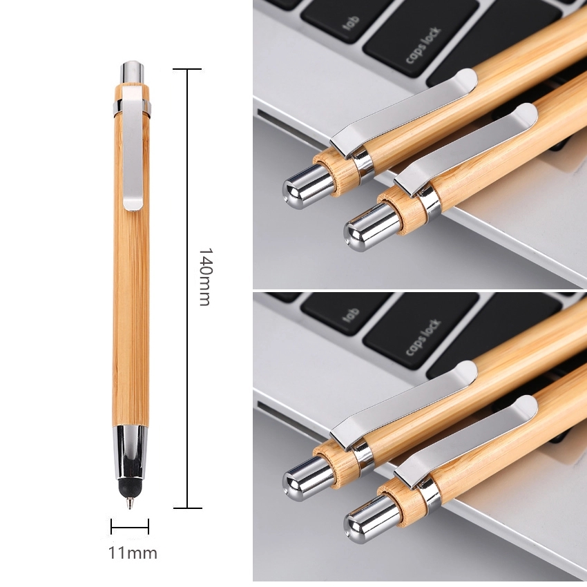 Stylus Bamboo Ballpoint Pen 2