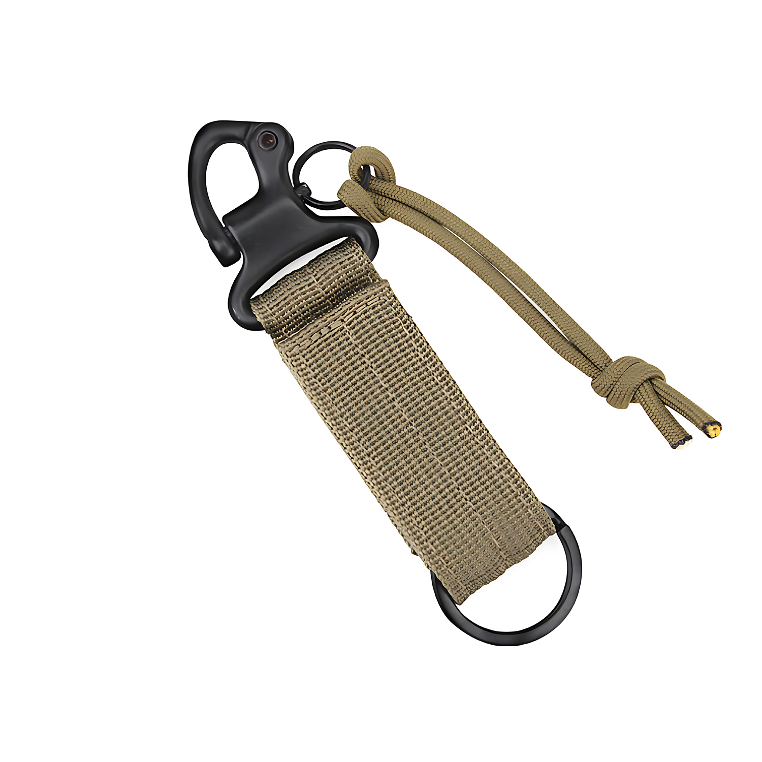 Outdoor Nylon Eagle Beak Hook Keychain with Carabiner 6