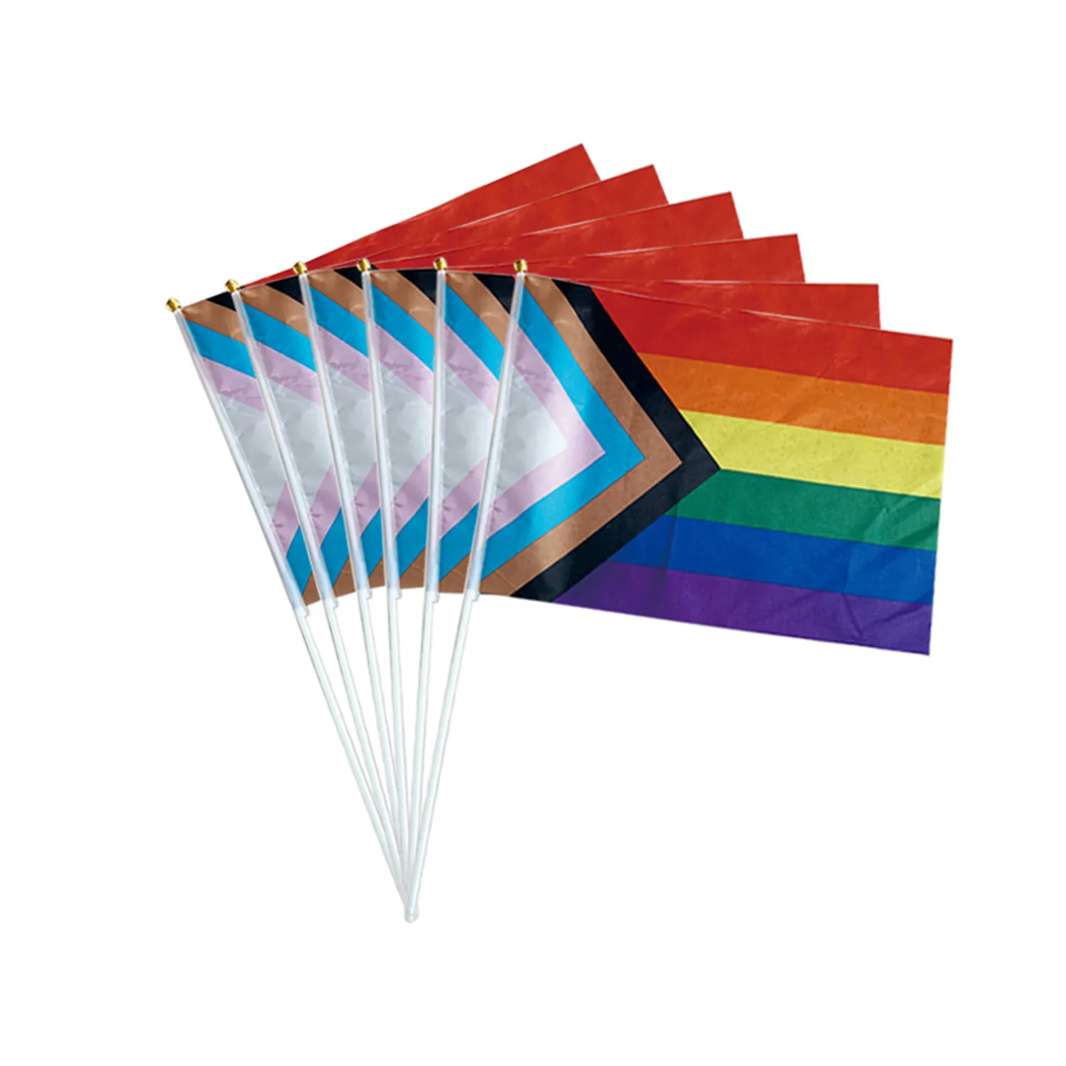 Custom 8.3" x 5.1" Hand Waving Flag 3