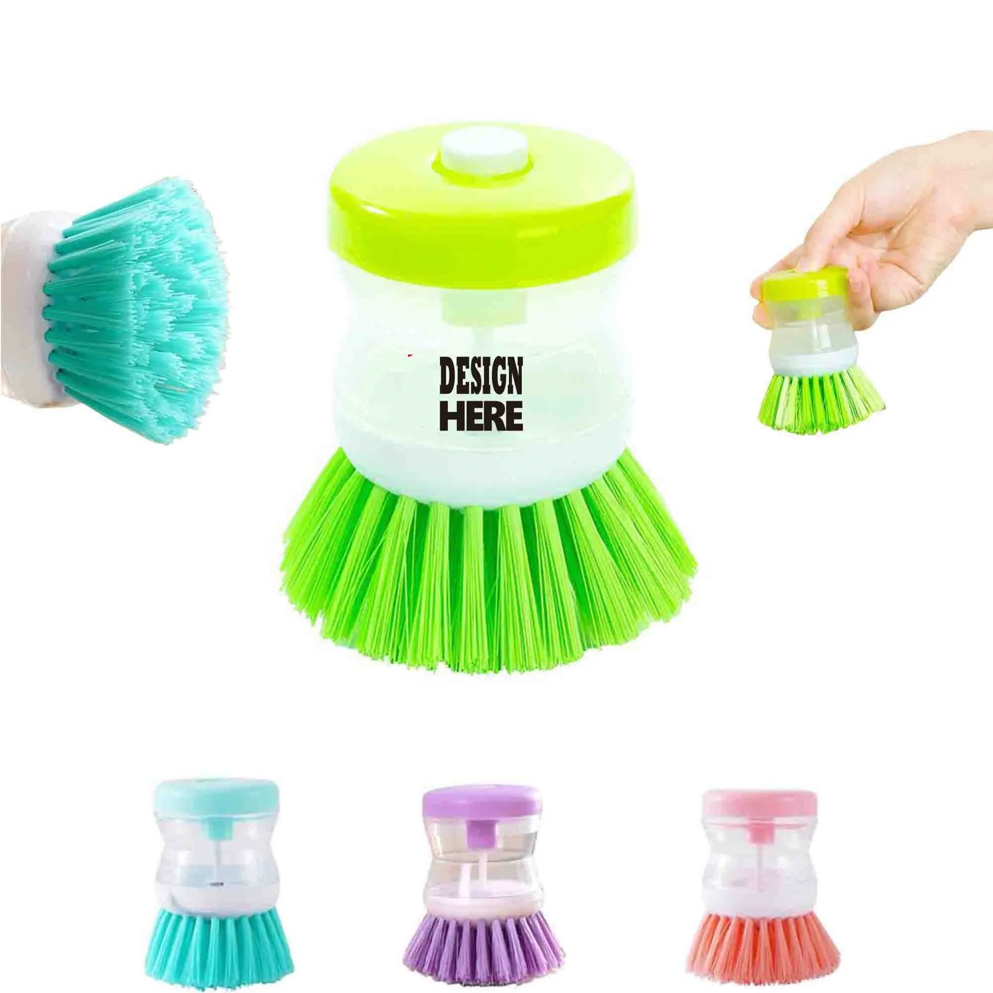 Automatic Kitchen Wash Pot Dish Brush 2