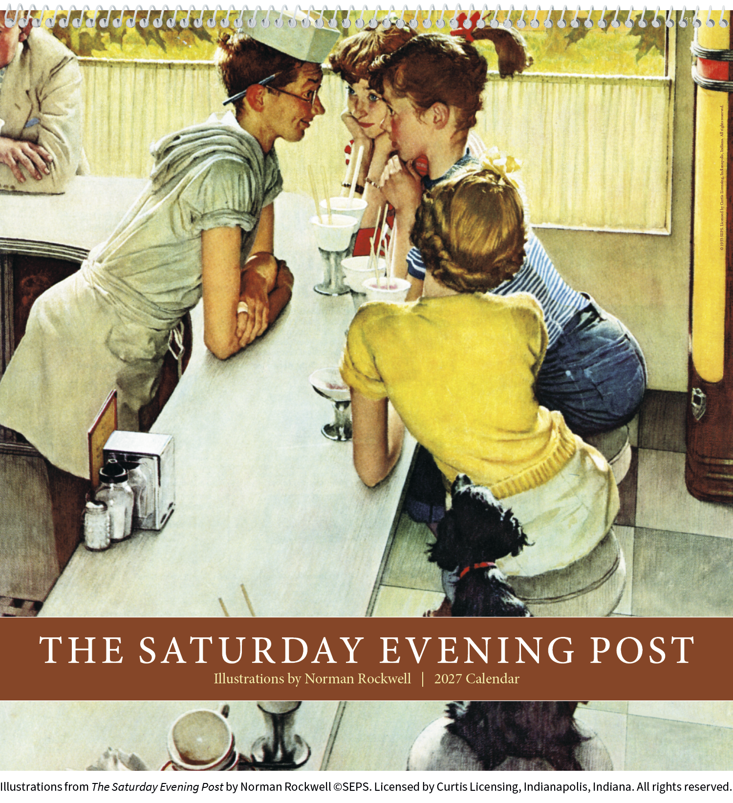Triumph® Calendars The Saturday Evening Post Illustrations by Norman Rockwell Calendar 23