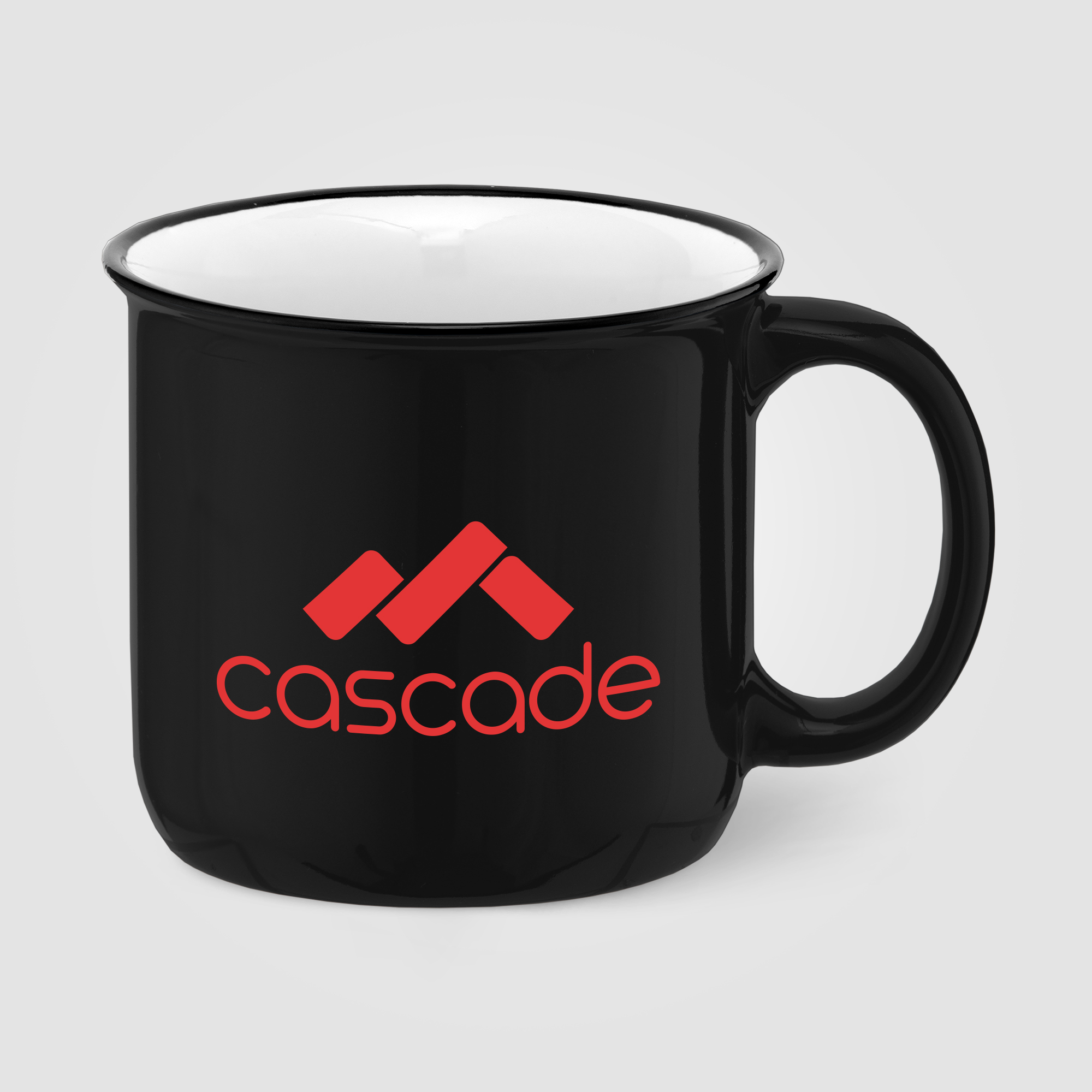 Adventure - 15 oz. Ceramic Campfire Mug, custom mug with logo imprint 3