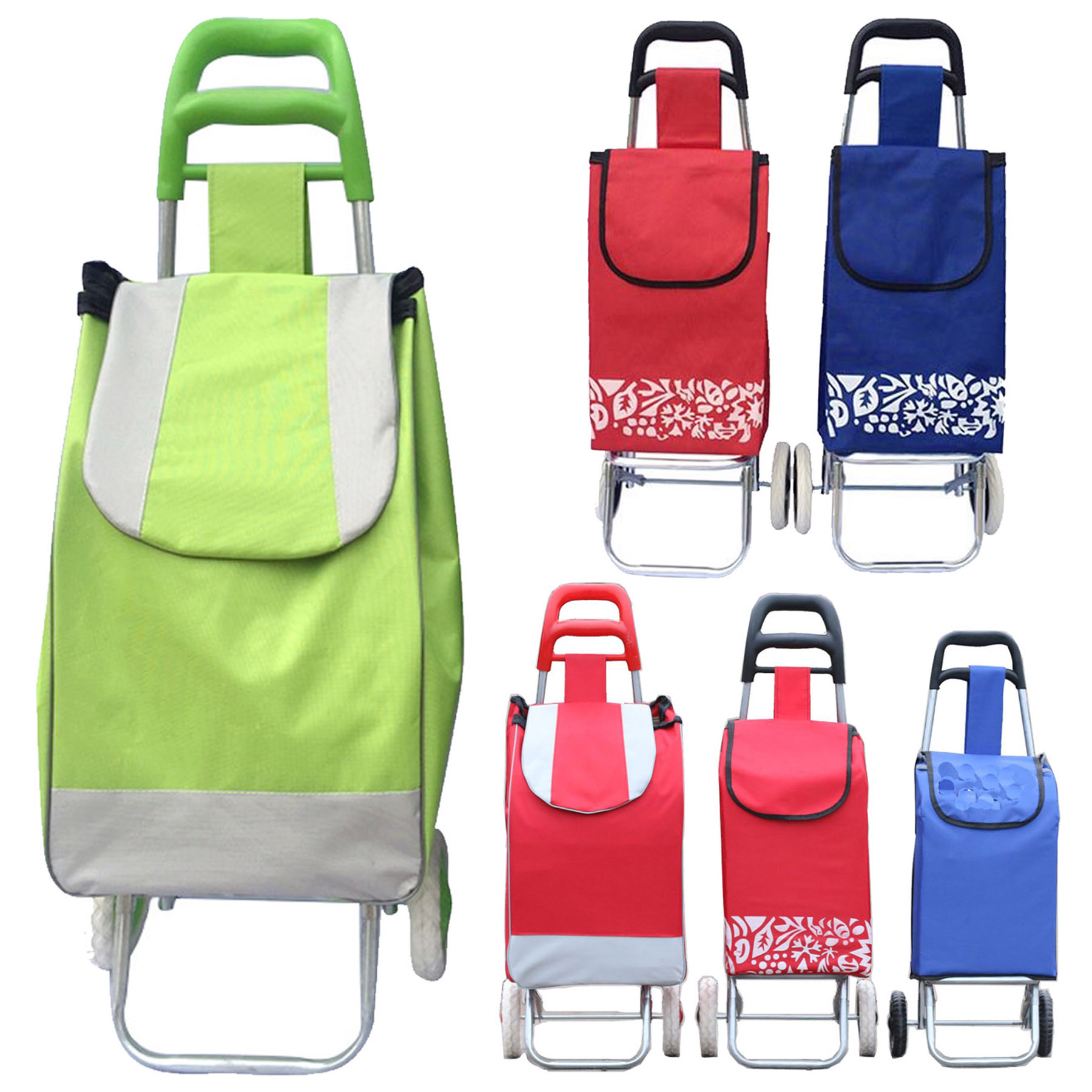 Grocery Bag Trolley Shopping Cart 1