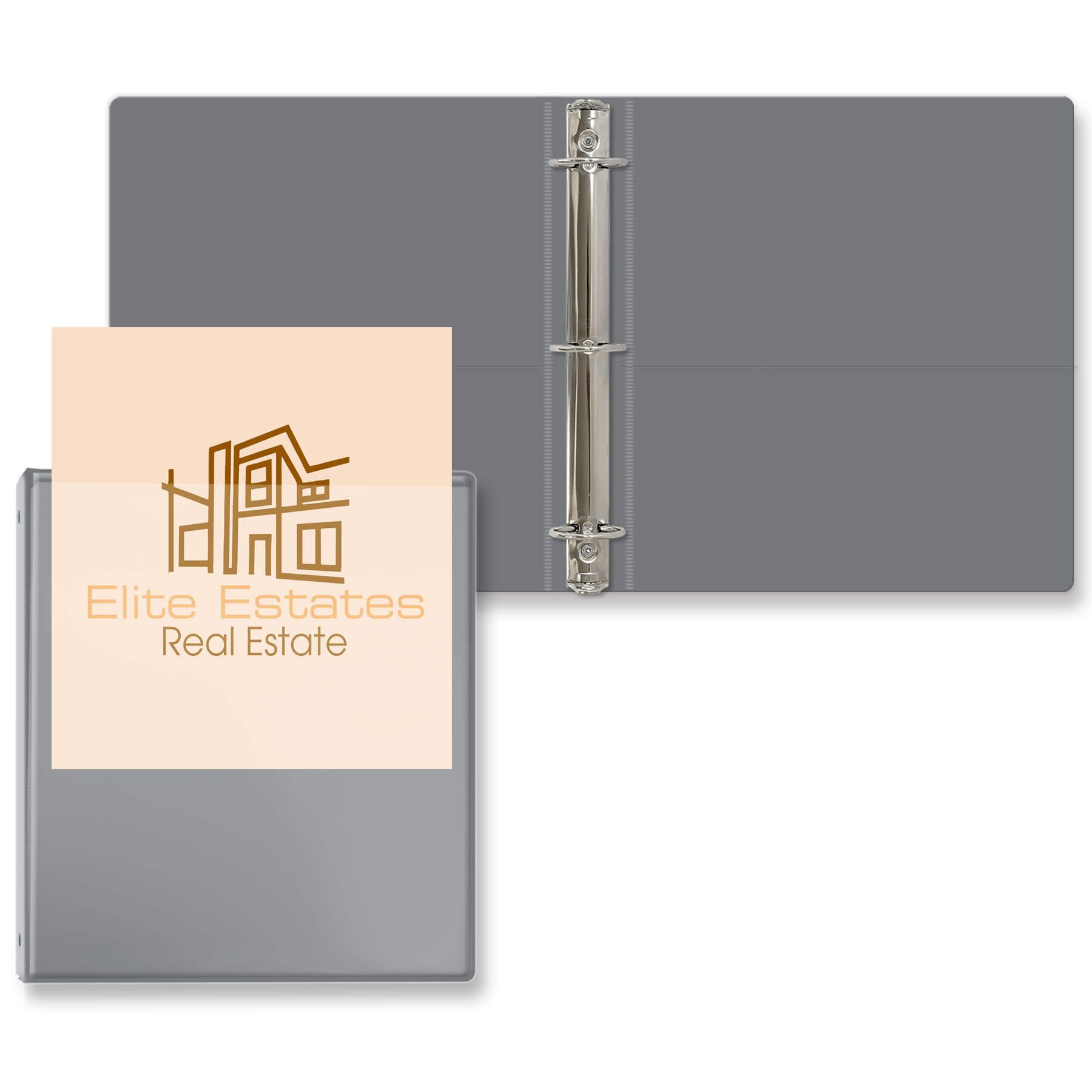 1 1/2" Overlay Round Ring Binder 10
