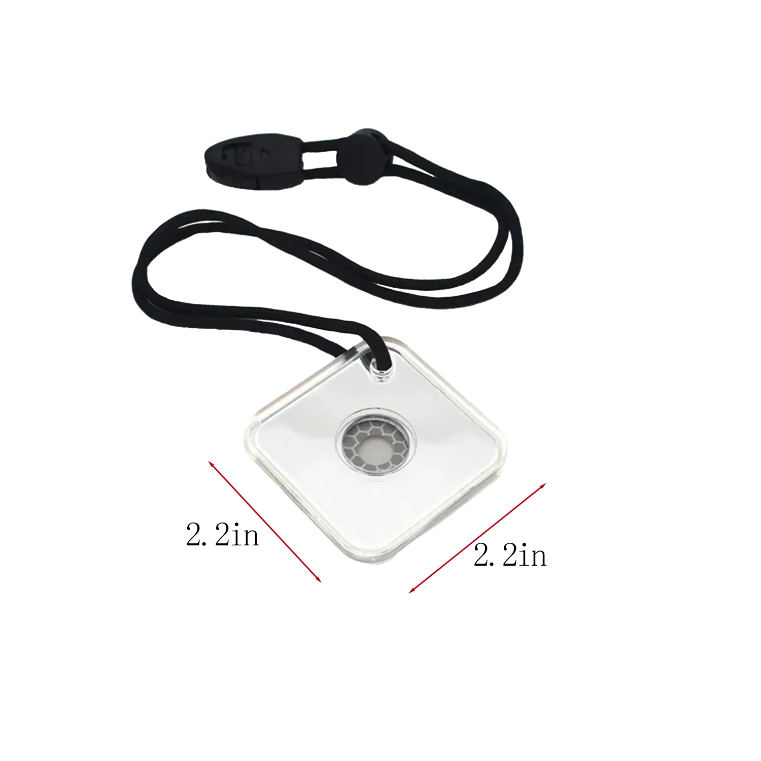 Outdoor Acrylic Survival Signal Mirror w/ Whistle 5