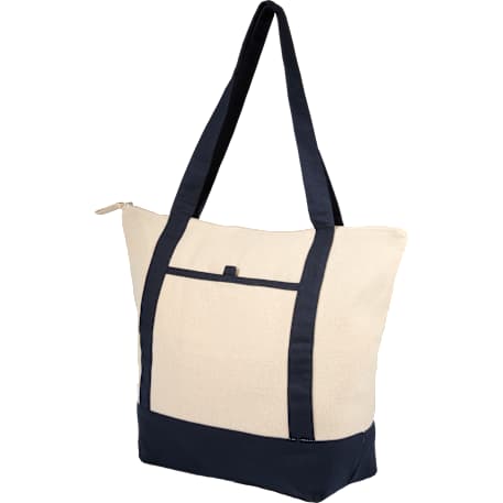 Isle 8oz Organic Cotton Zippered Tote 59
