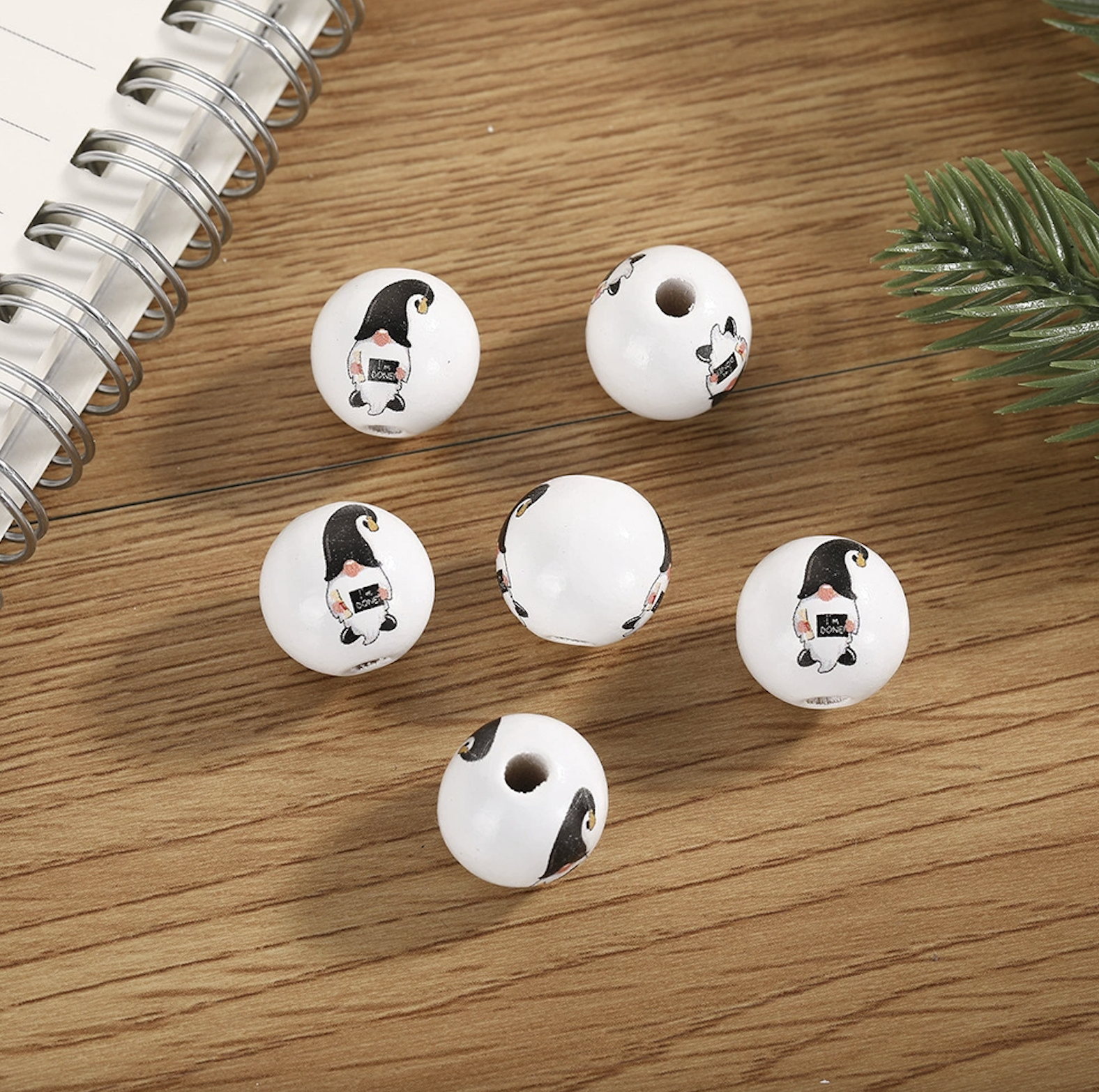 Custom 10mm Wooden Beads 2