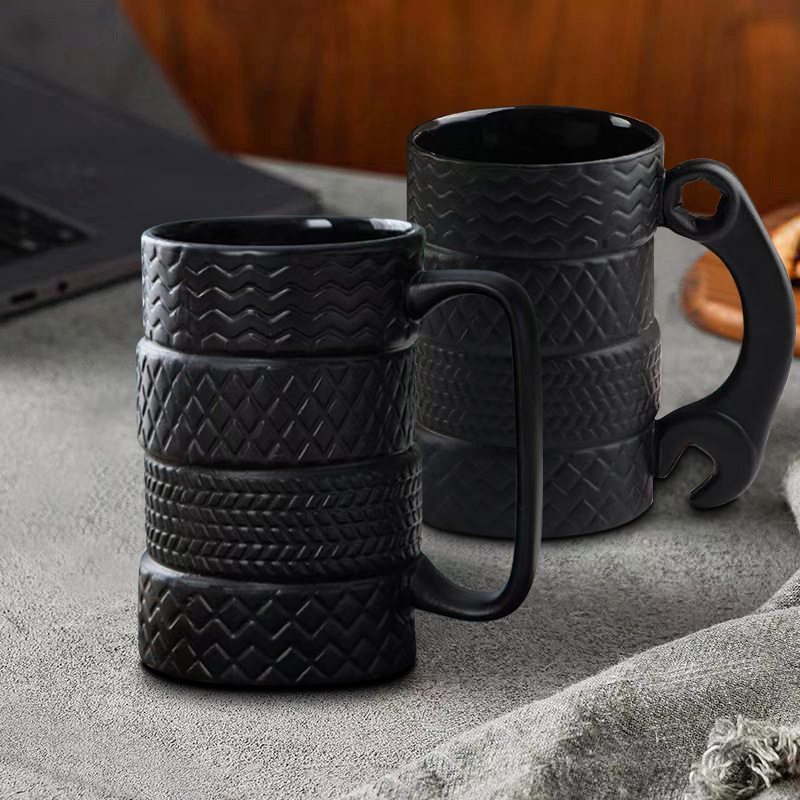 Ceramic Tire Coffee Mug 8