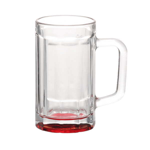 Chug 15 oz. Sports Fan Glass Beer Mug 12