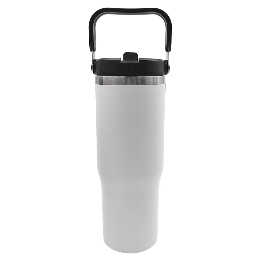 ArticFire 30oz Stainless Steel Tumbler with Handle & Built-In Straw 8