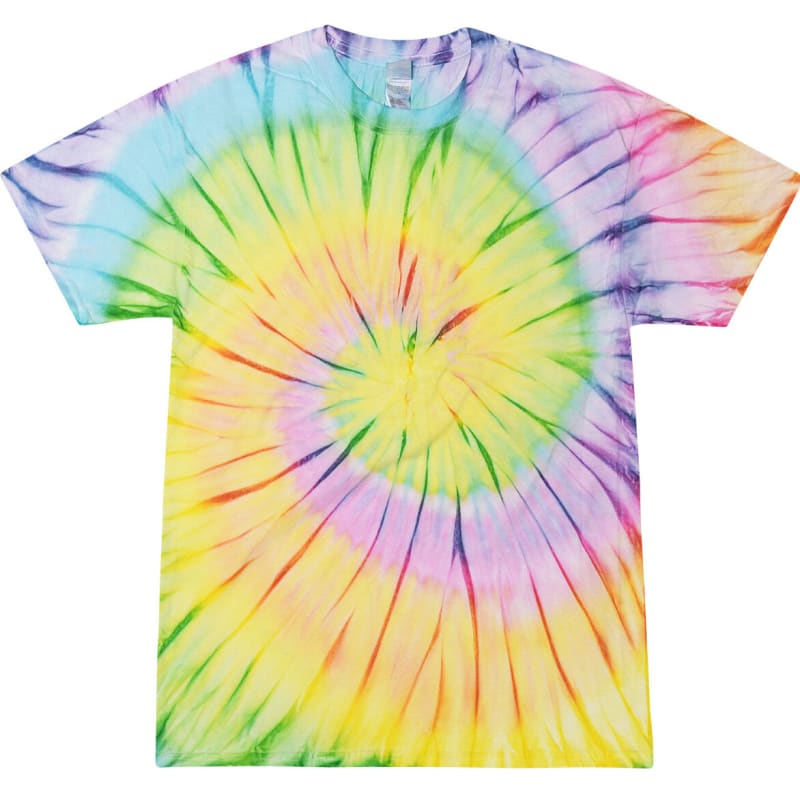Tie-Dye 5.4 Oz., 100% Cotton Tie-Dyed T-Shirt 61