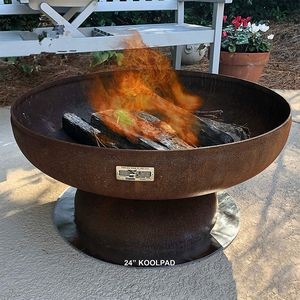 Protector Round Fire Pit Grill Mat 2
