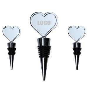Charming Heart Shaped Wine Bottle Stopper 2