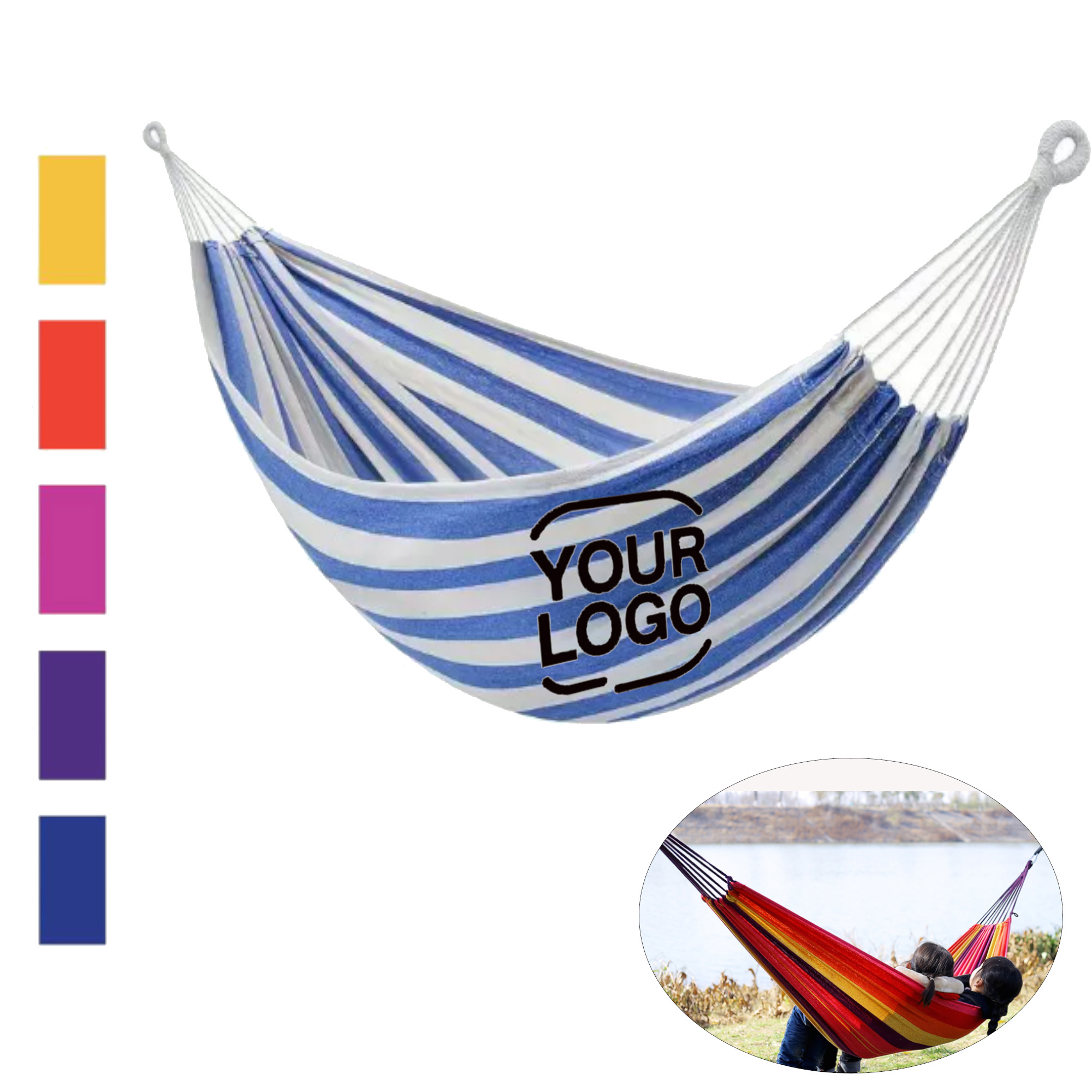 Outdoor Canvas Hammock 3