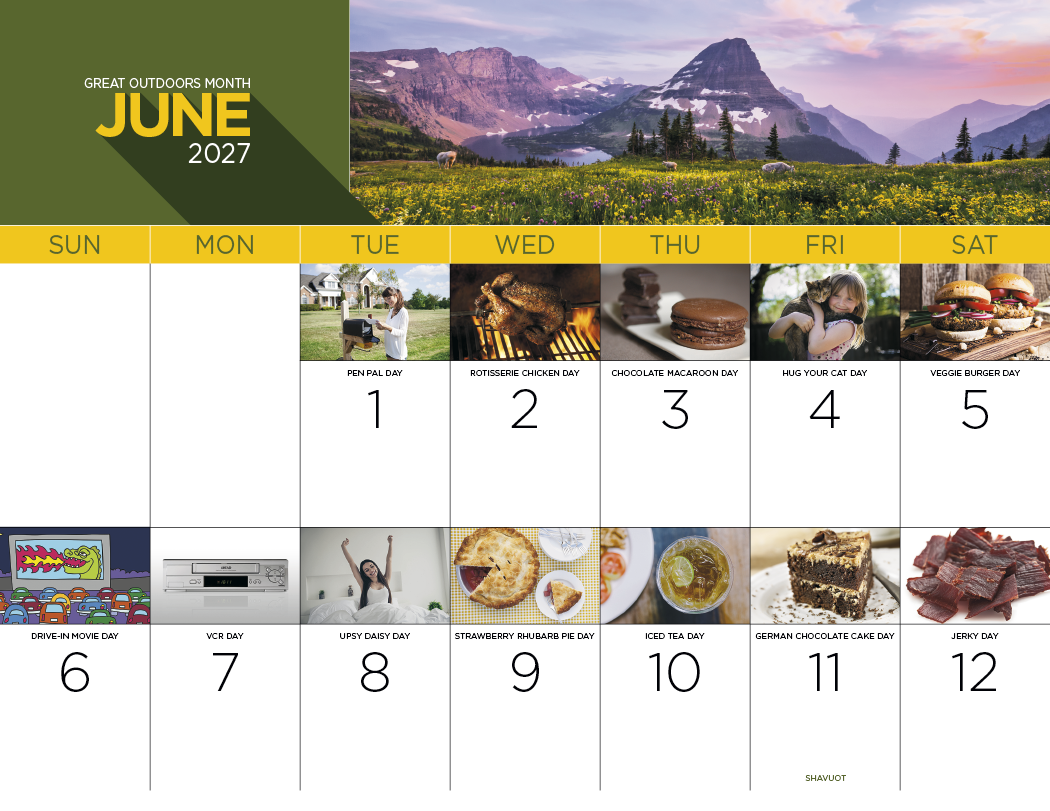 Good Value™ National Day - Spiral Calendar 63