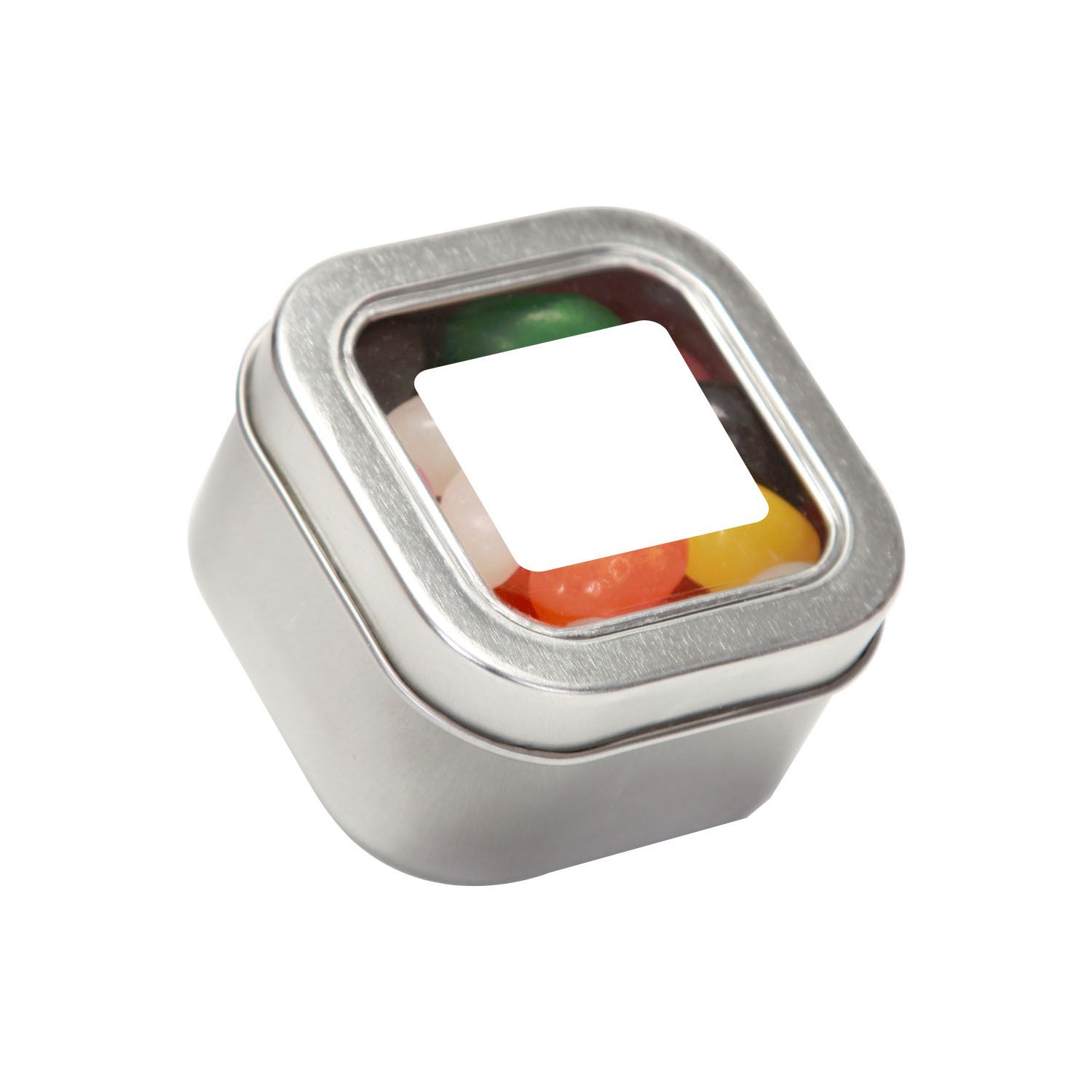 Small Square Window Tin Standard Fill 12