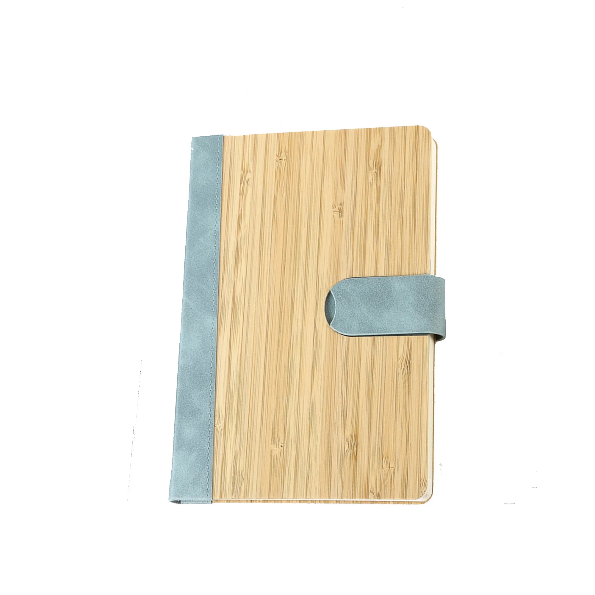 200Pages A5 Bamboo Lined Journal Notebook Magnetic Buckle 8