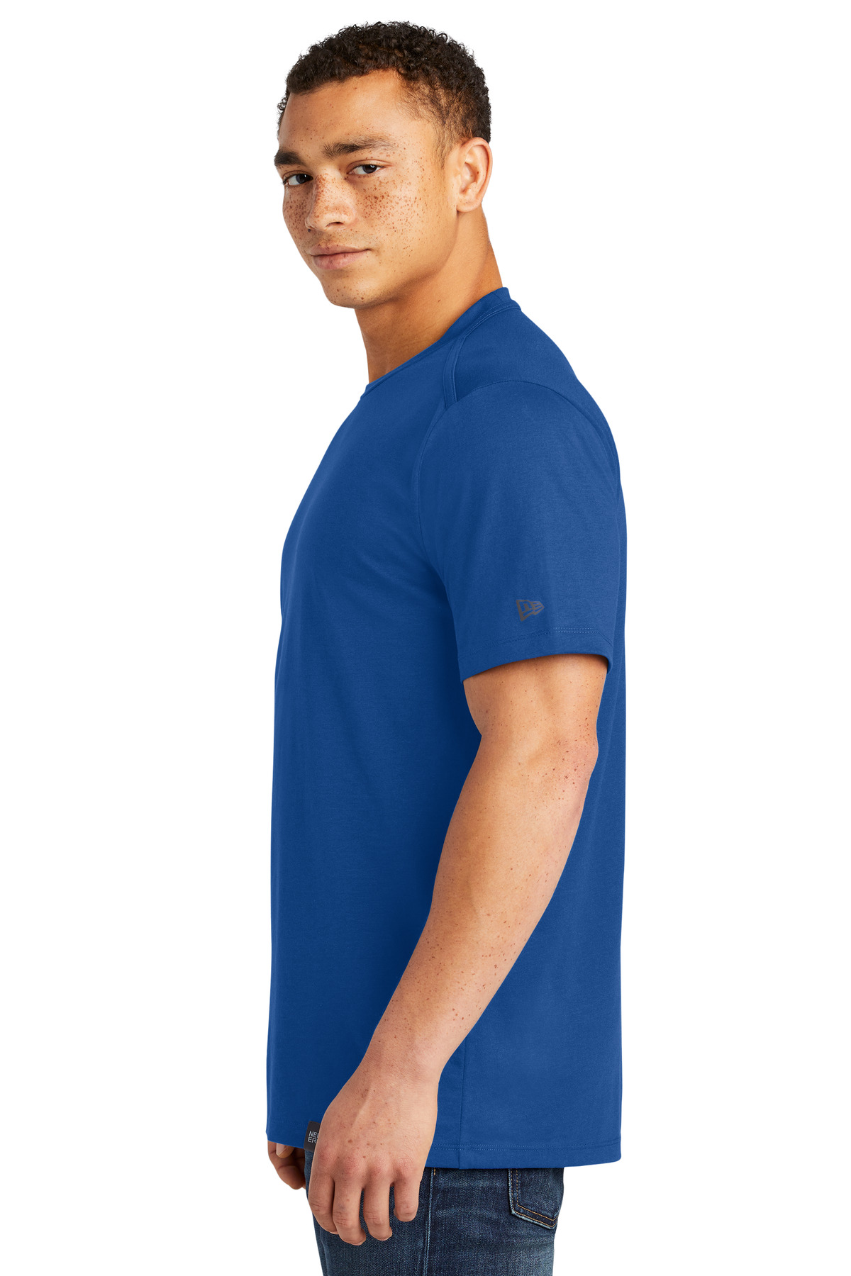 New Era Heritage Blend Crew Tee. NEA100 112