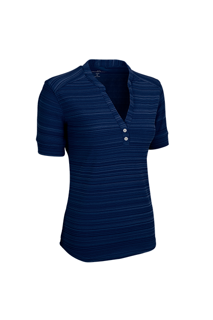 Women's Vansport Strata Textured Henley 24
