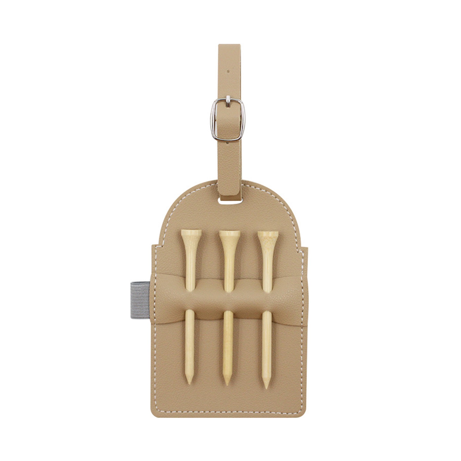 PU Leather Mini Golf Tee Holder 6