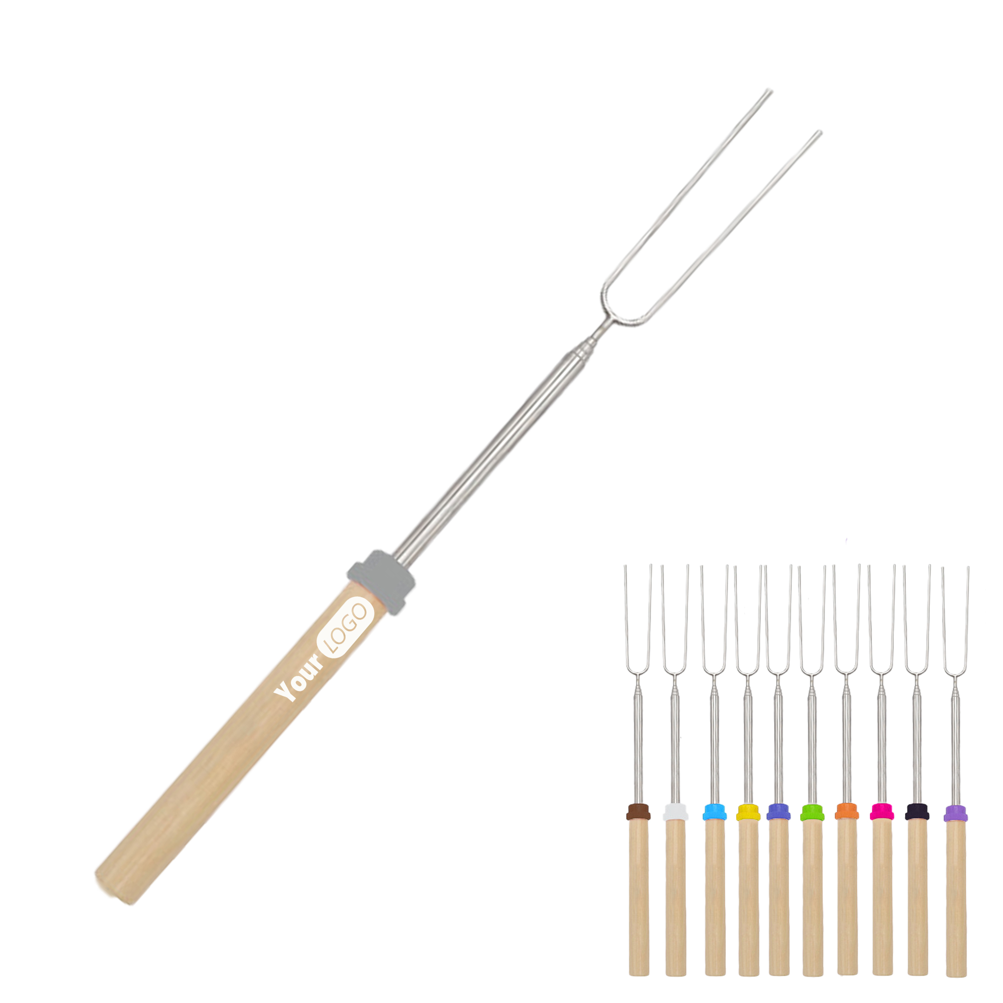 Stainless Steel Extendable Skewer 2